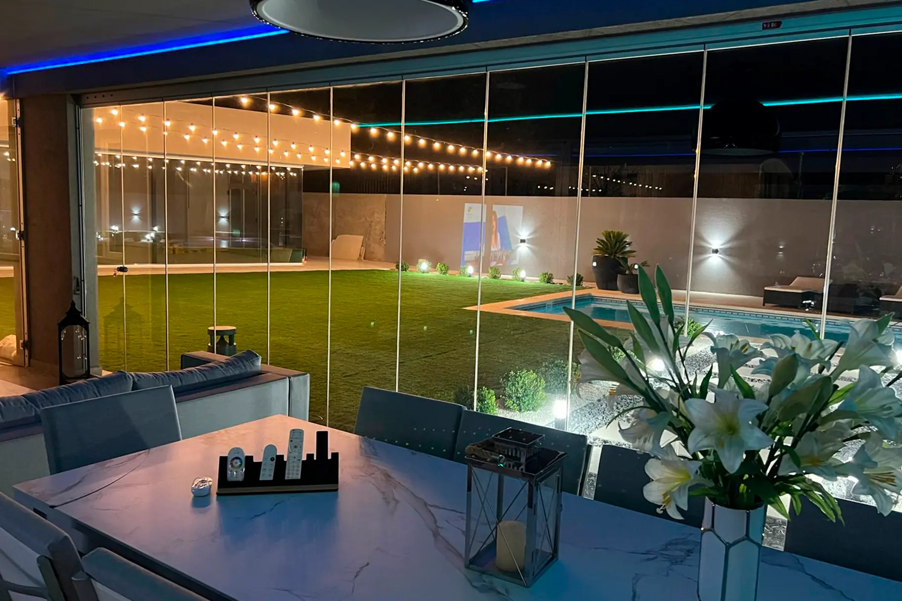 Cerramiento vidriado en Arteaga, Santa Fe