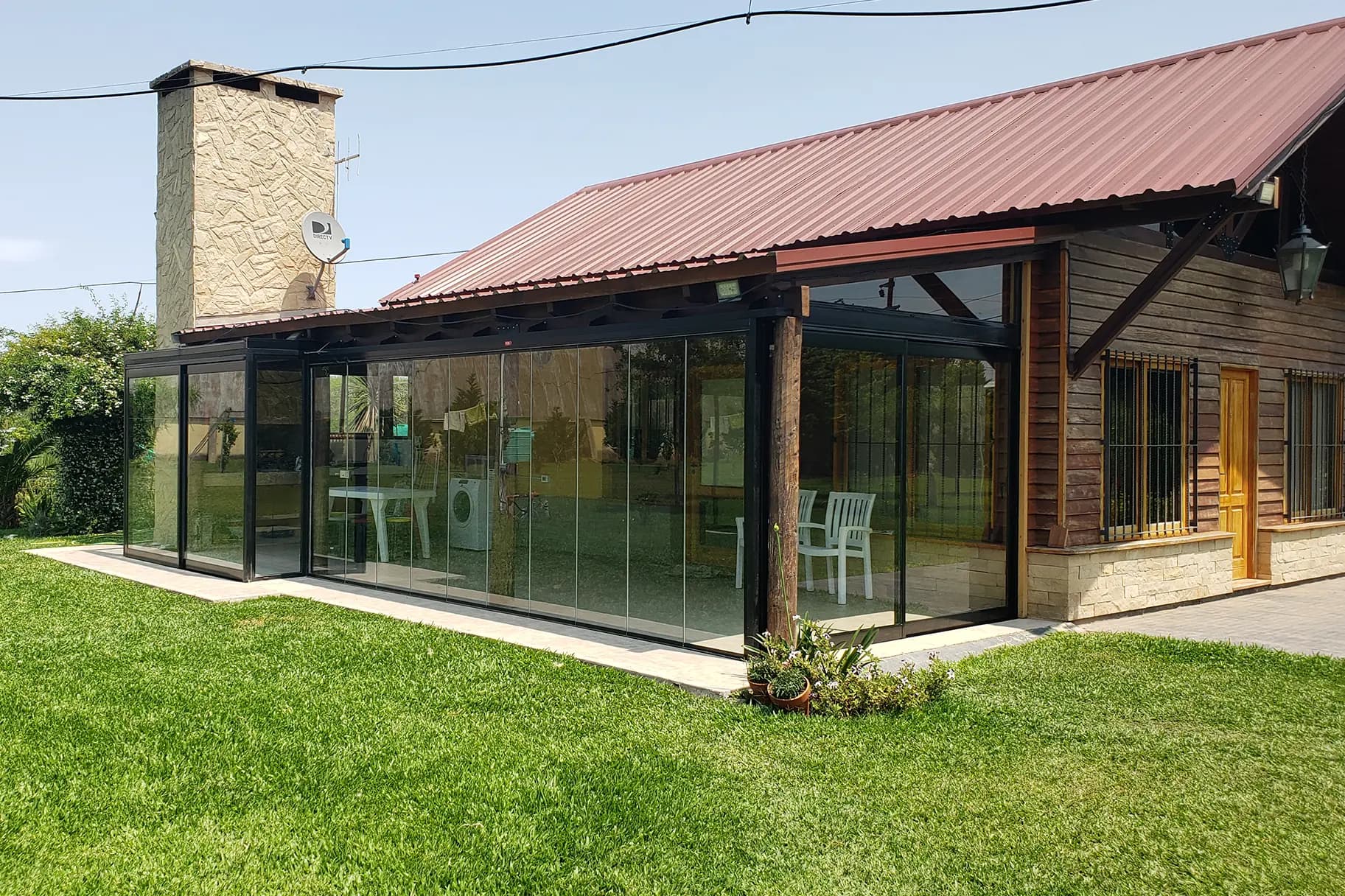 Cerramiento vidriado en Esperanza, Santa Fe