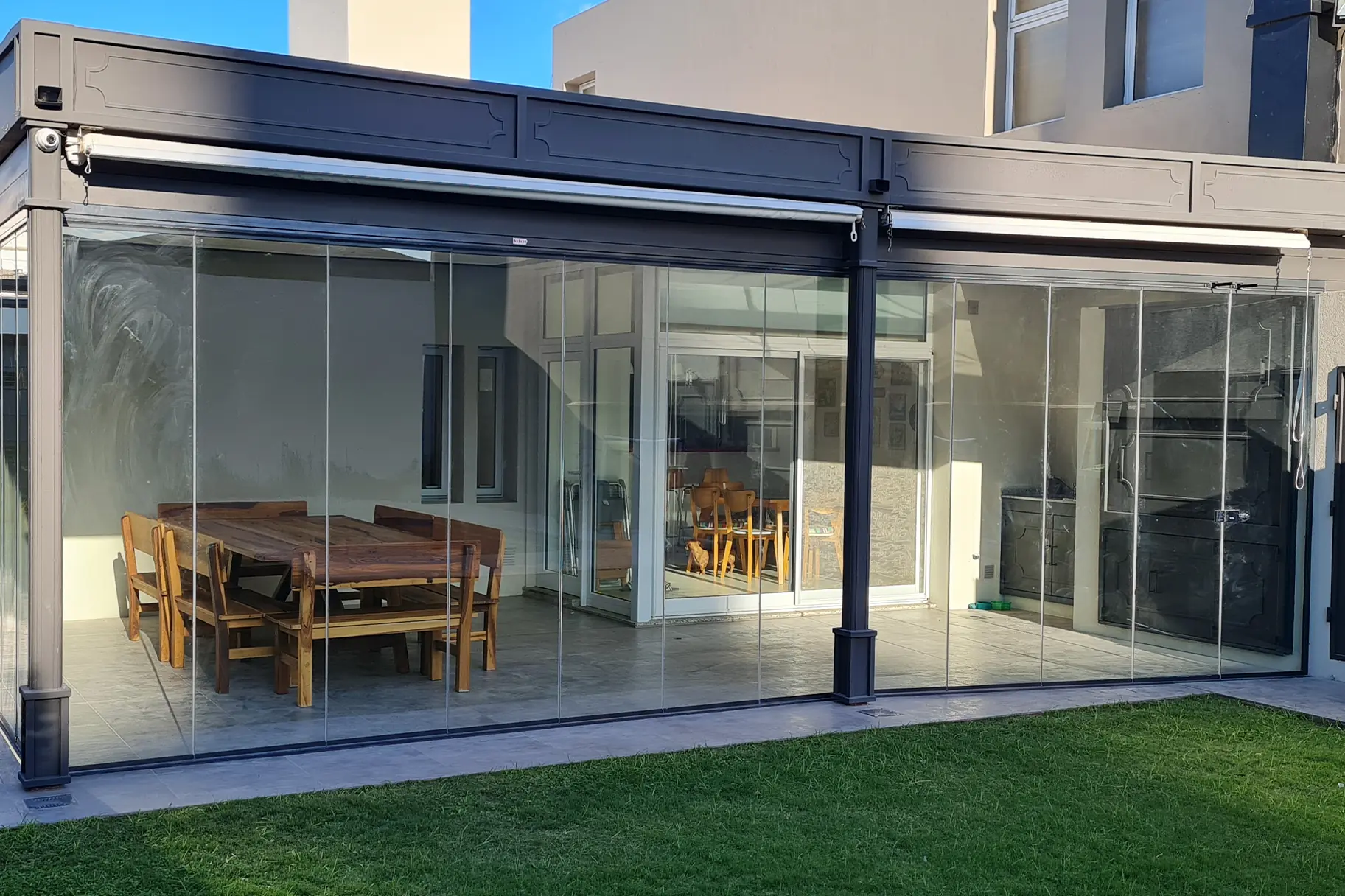 Cerramiento vidriado en San Lorenzo, Santa Fe